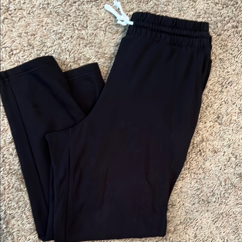 LOFT Black Drawstring Pants